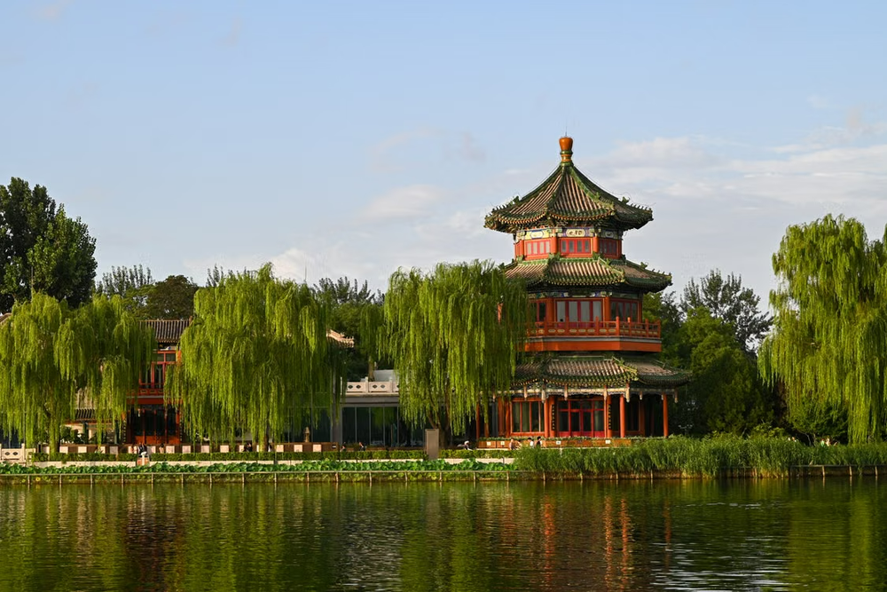 Shichahai lake in Beijing
